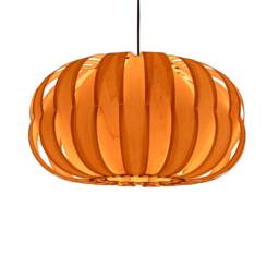 Wood Crown Pendant Light-Maple-Chandelier-Ceiling Light-Lighting-Pendant Light-Rustic Light - thumbnail 3