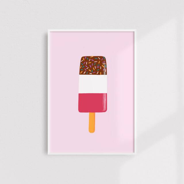 Fab Lolly Print Fun Summer Kids Room Decor - image 1