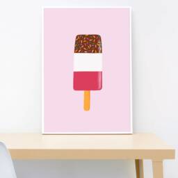 Fab Lolly Print Fun Summer Kids Room Decor - thumbnail 2