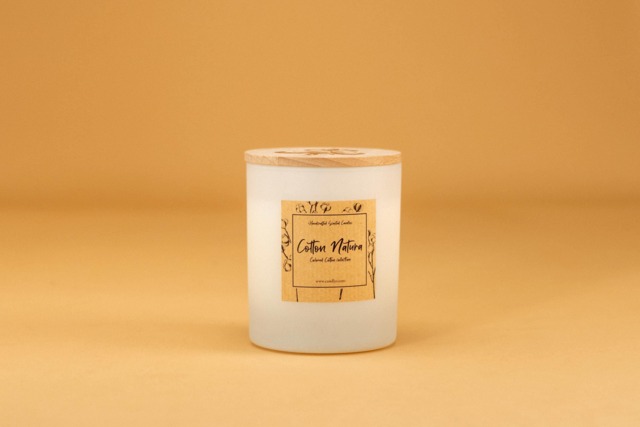 Soy Wax Candle - Bergamot & Jasmine Hand-Poured Scented Jar - image 1