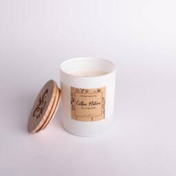 Soy Wax Candle - Bergamot & Jasmine Hand-Poured Scented Jar - thumbnail 3