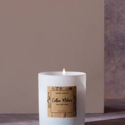 Soy Wax Candle - Bergamot & Jasmine Hand-Poured Scented Jar - thumbnail 2