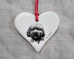 xmas, Cockapoo Gift, Cockapoo Decoration, Ornament, Gift Lover, Spoodle - thumbnail 1