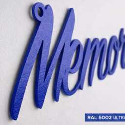 Memories Metal Wall Sign - Decorative Word Art Handmade Steel Home Decor UK Made -Family Keepsake - thumbnail 4