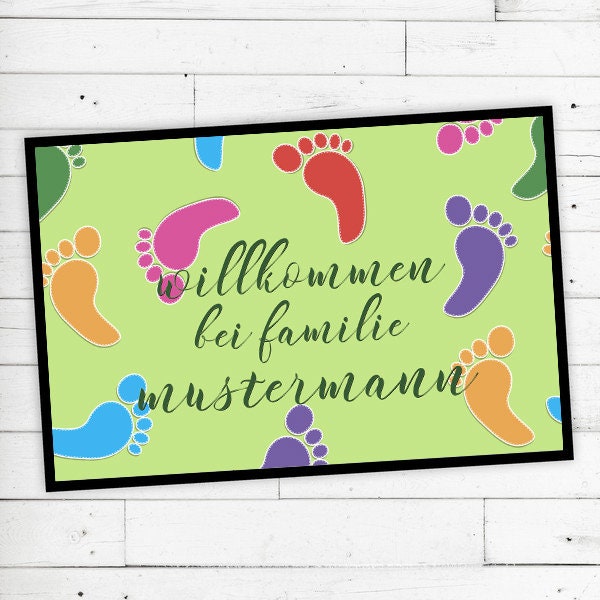 "Floor Mat ""Footprint" - image 1
