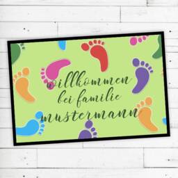 "Floor Mat ""Footprint"
