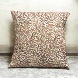 "William Morris Willow Bough Rusty Rose Pink Cushion Cover 16"" 18" - thumbnail 2