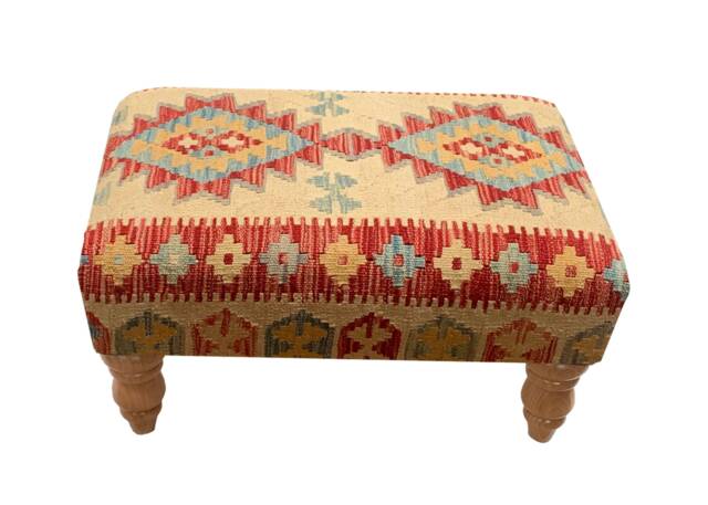 60cmsx40cms Kilim Stool