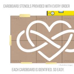 Infinity Heart Wall Art, Infinite Love Charm Decor Polyamory Symbol Sign Home Decoration For Men Or Women - Skuinlo - thumbnail 2