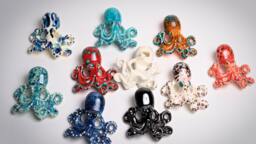 Ceramic Octopus - thumbnail 1