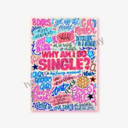 Why Am I So Single? - Musical Theatre Poster, Broadway Wall Art, Lover Gift, Music Home Decor - thumbnail 1