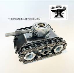 Army Tank Metal Art - thumbnail 1