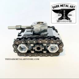 Army Tank Metal Art - thumbnail 3