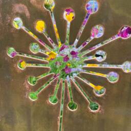 Allium Free Standing Panel - thumbnail 2