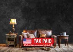 Wallpaper, Black Concrete Texture Wall Mural, Elegant Flat Art, Peel & Stick - thumbnail 1