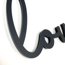 Love Wall Decor Sign - Acrylic Family Room Art - thumbnail 2