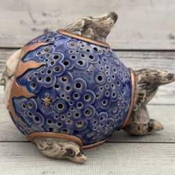 Unique Ceramic Sun Face Sculpture, Home Decor By Vladimir Butcanov - thumbnail 3