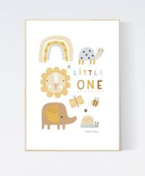 Neutral Baby Nursery - Wall Art Prints Children's Nursery - thumbnail 1
