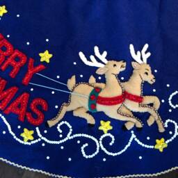 Merry Christmas Tree Skirt - thumbnail 4