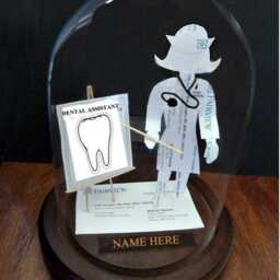 Nurse Dds Dentist Orthodontist Dental Assistant - Hygeniest Business Card Sculpture - thumbnail 3