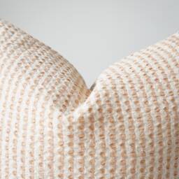 Brown Tribal Hemp Hand Woven Natural Dye Color Hmong Lumbar Pillow Cover - thumbnail 3