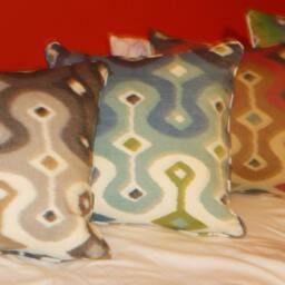 Darya Ikat in Jewel - One Pillow - thumbnail 3
