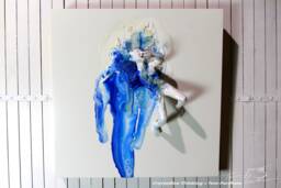 Crystalline Thinking Sculpture Artwork By Tom Parthum 2017 Mixed Media Unikat Polymer-Clay Resin Art Directly From The Artist - thumbnail 1