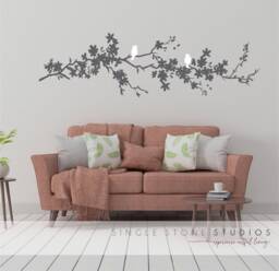 Tree Branch Wall Decal Nature's Longing Vinyl Art Custom Home Decor