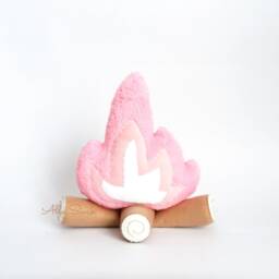 Decorative Flame Campfire Toy Gift Woodland Decor Girls Theme Christmas Campfire Pillow - thumbnail 2