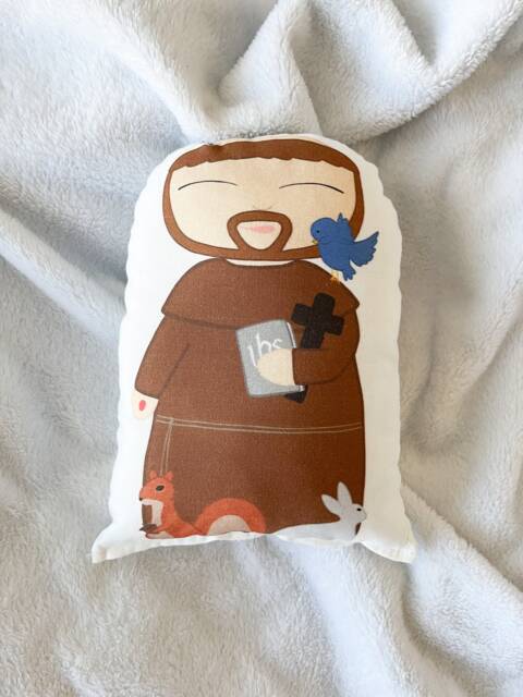 st. Francis Of Assisi Pillow Doll - image 1