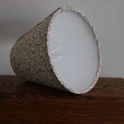 Ian Sanderson Dulcie Havana Luxury Candle Clip Lampshade. Bespoke. Handmade. Wall Lights. Chandeliers. Optional Velvet Trim - thumbnail 3