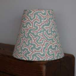 Ian Sanderson Dulcie Havana Luxury Candle Clip Lampshade. Bespoke. Handmade. Wall Lights. Chandeliers. Optional Velvet Trim - thumbnail 4