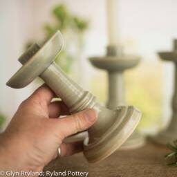 Handmade Pottery Candlestick - thumbnail 2