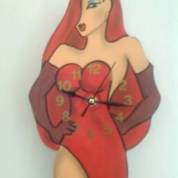 Who Framed Roger Rabbit Children's Pendulum Wall Clock - thumbnail 2