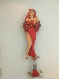 Who Framed Roger Rabbit Children's Pendulum Wall Clock