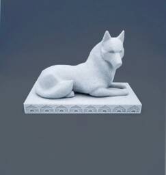 Dragon Age Veilguard - Fen'harel Statue Solas Wolf Statue Inquisition - thumbnail 1