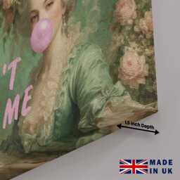 Dont Rush Me Canvas Wall Art Funny Playful Humorous Pop Modern Statement Bedroom Living Room Office Quirky Decorative Gift Cool Print - thumbnail 2