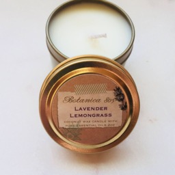 Lavender Lemongrass Coconut Wax Candle - Travel/Sample - thumbnail 2