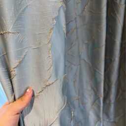3 Colours Luxury Leaf Embroidered Curtains, Gold Botanical Drapes, Textured Polyester Window Panels - thumbnail 3