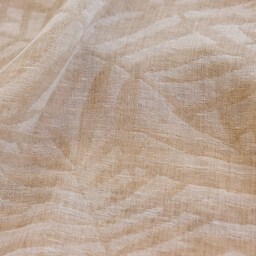 Caiijue Sheer Curtain, Natural Custom Linen Cotton Curtain For Livingroom & Bedroom, Extra Long 1Pc - thumbnail 2