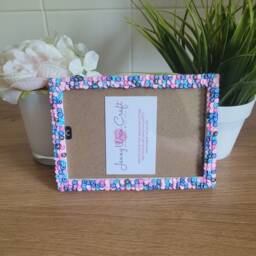 Colourful Fimo Zodiac Symbol Slices Photo Frame 4 X 6 Inches - thumbnail 2
