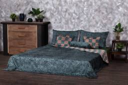 Luxury Marengo & Onyx Faux Fur Bed Set By Tissavel - thumbnail 1