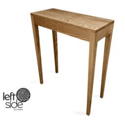 Handmade Ash Console Table Narrow Solid Wood Sofa Side Table - thumbnail 1