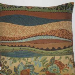 "Victorian & Floral Pattern Decorative Pillow Cover-24""x24" - thumbnail 2