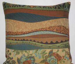 "Victorian & Floral Pattern Decorative Pillow Cover-24""x24" - thumbnail 1