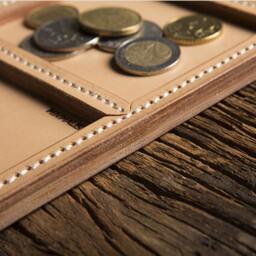 Natural Leather Tray, Pen Coin Tray, Stationary Handmade By Italian Top Layer For Gift, Custom Storage Tray - thumbnail 3
