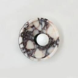 Calacatta Viola Marble Minimalist Sconce Light Vanity Wall Fixture Kitchen Bathroom Lamp - thumbnail 3