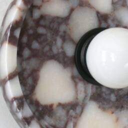 Calacatta Viola Marble Minimalist Sconce Light Vanity Wall Fixture Kitchen Bathroom Lamp - thumbnail 4