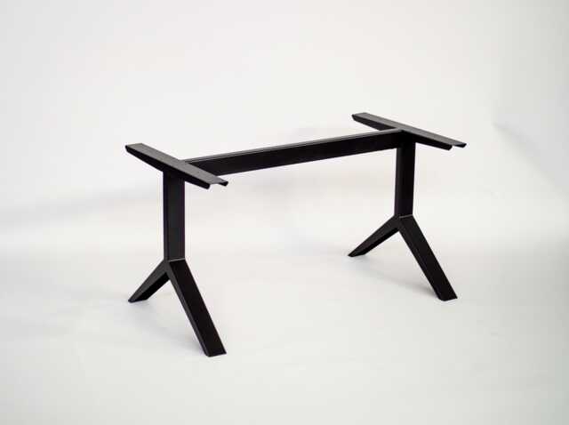 "Modern Metal Dining Table Base - 28"" H X 24"" W 52" - image 1