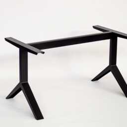 "Modern Metal Dining Table Base - 28"" H X 24"" W 52" - thumbnail 2